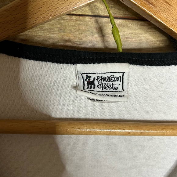 VINTAGE Emerson Street “Wine Drippers” Pajama Dress Size OS - Picture 4 of 5